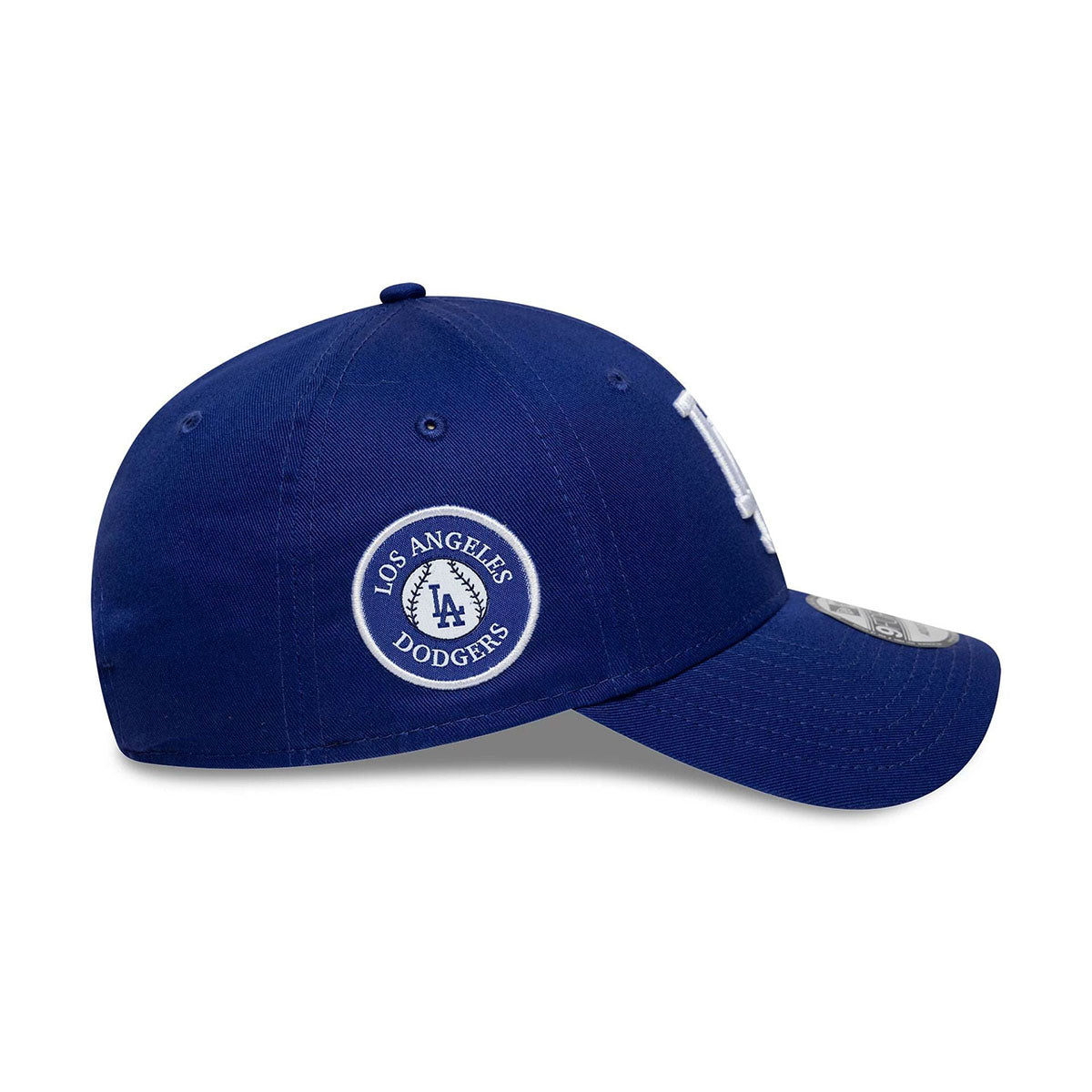 New Era 9FORTY Cap Los Angeles Dodgers MLB Side Patch dark blue