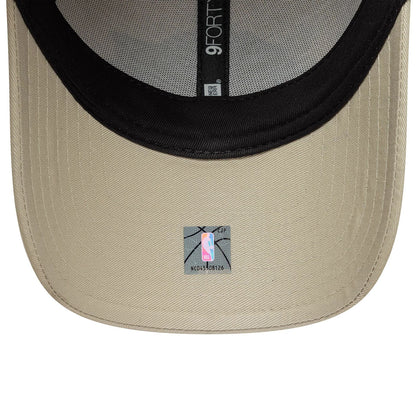New Era 9FORTY Cap LA Lakers NBA Metallic light beige