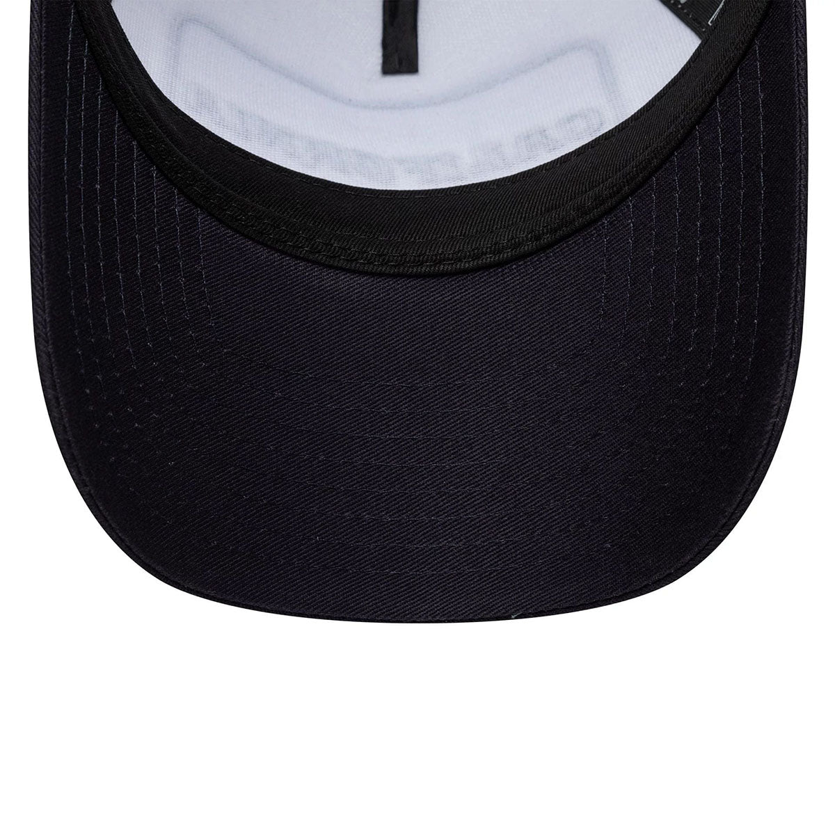 New Era 9FORTY A-Frame Trucker Cap Location Patch navy