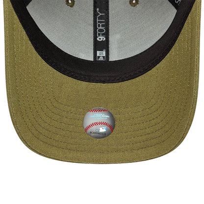 New Era 9FORTY Cap Los Angeles Dodgers Linen MC khaki