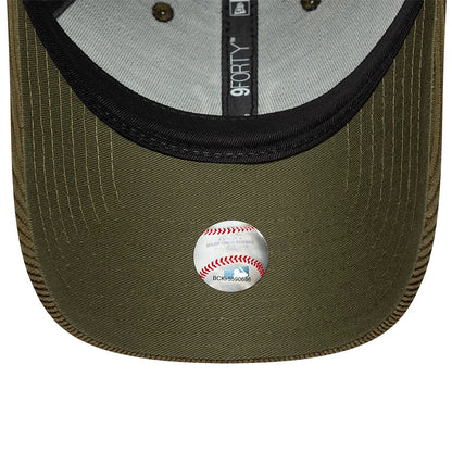 New Era 9FORTY Cap New York Yankees MLB Soft Cord dark green