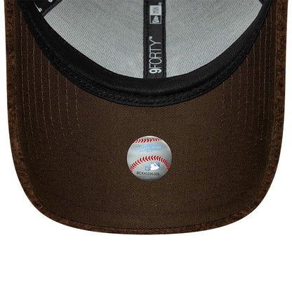 New Era 9FORTY Cap MLB New York Yankees Winter Borg brown