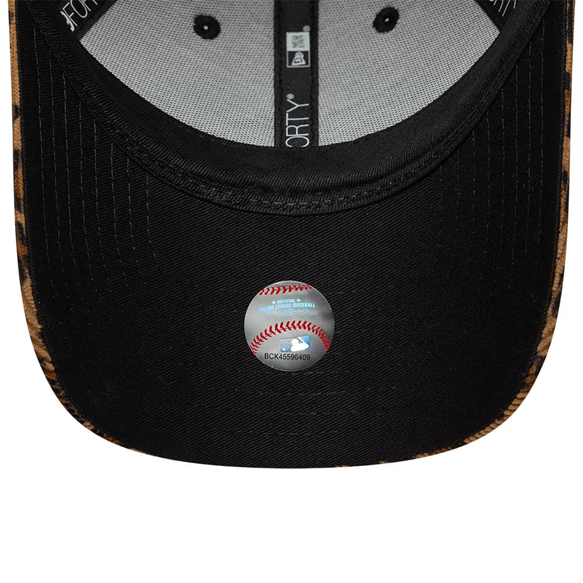 New Era 9FORTY Damen Cap MLB NY Yankees Cord Leopard beige