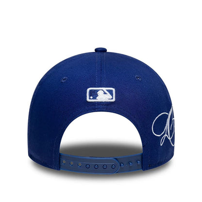 New Era 9FORTY Cap MLB Los Angeles Dodgers Side Script dark blue