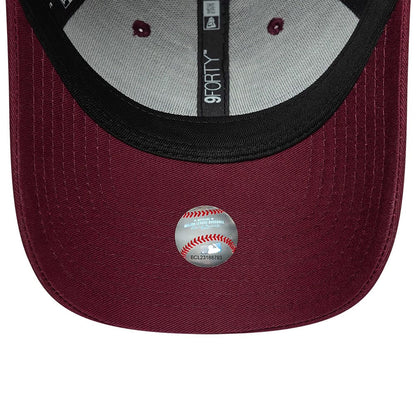 New Era 9FORTY Cap MLB Los Angeles Dodgers Outline burdgundy