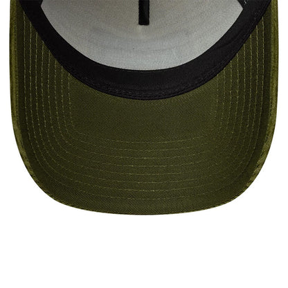 New Era 9FORTY Trucker Cap Patch Cord beige/green/black