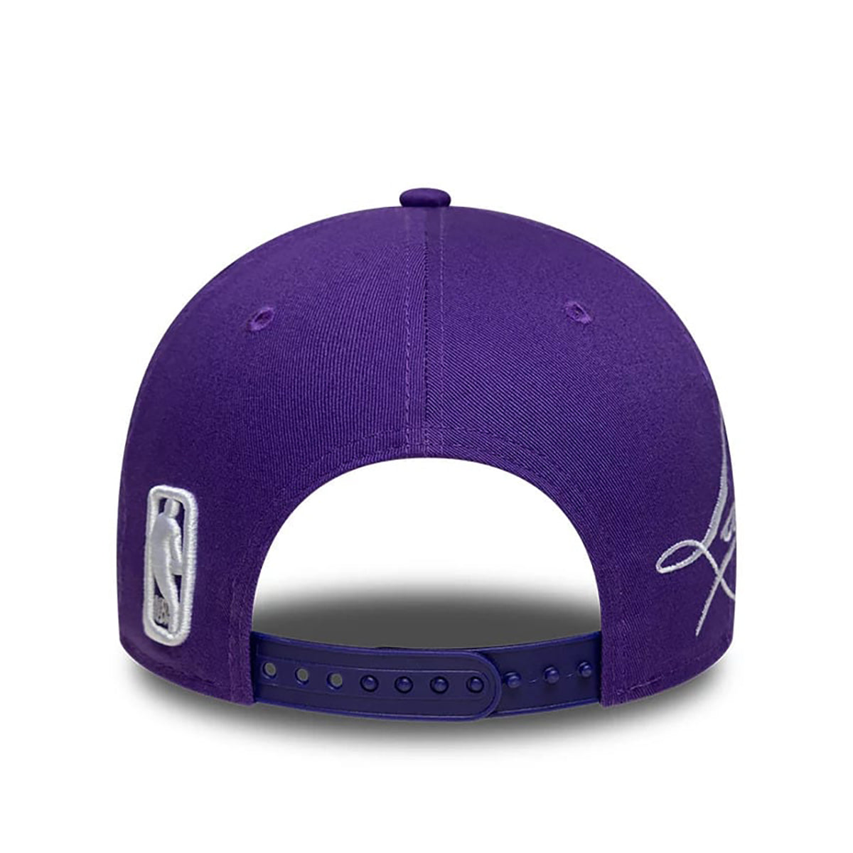 New Era 9FORTY Cap NBA Los Angeles Lakers Side Script purple