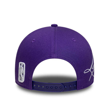 New Era 9FORTY Cap NBA Los Angeles Lakers Side Script purple
