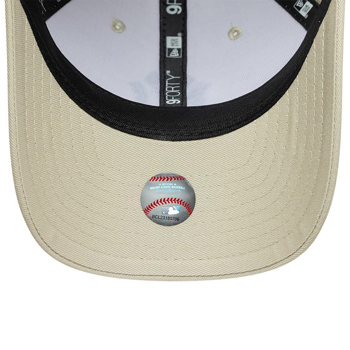 New Era 9FORTY Cap MLB New York Yankees MC light beige