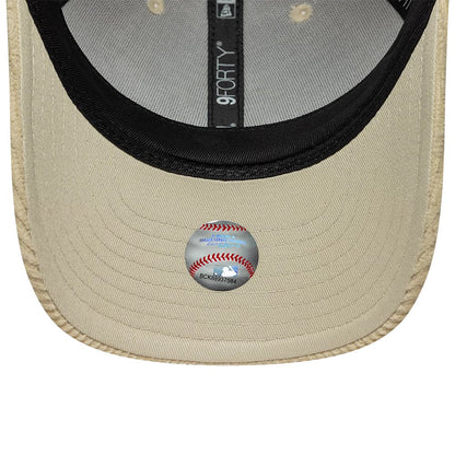 New Era 9FORTY Cap MLB New York Yankees Cord cream
