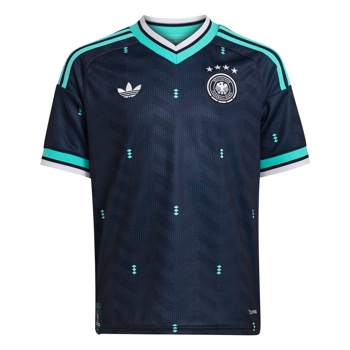 Adidas Kinder Deutschland Auswärtstrikot 2026 navy
