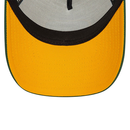 New Era 9FORTY E-Frame Cap Green Bay Packers NFL beige