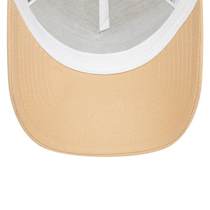 New Era Trucker Cap LA Dodgers Seasonal Infill beige
