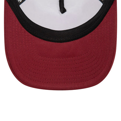 New Era 9FORTY E-Frame Trucker Cap LA Dodgers World Series red