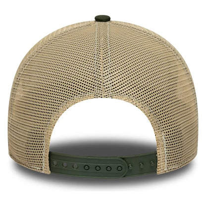 New Era A-Frame Trucker Cap Animal Patch brown
