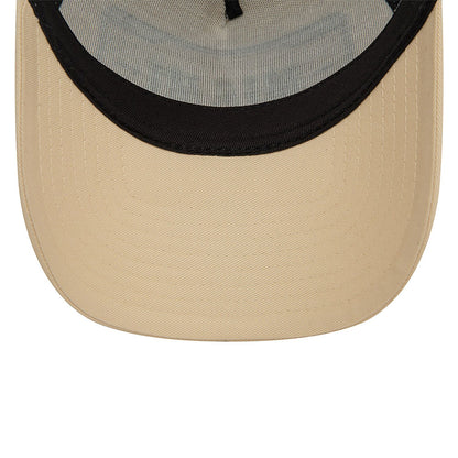 New Era 9FORTY A-Frame Trucker Cap Miami Patch beige