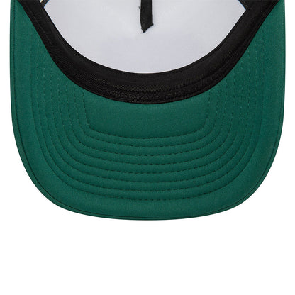 New Era 9FORTY E-Frame Trucker Cap Oakland Athletics World Series green