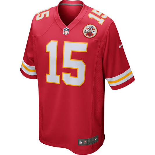Nike Game Jersey Kansas City Chiefs Patrick Mahomes 15 rot