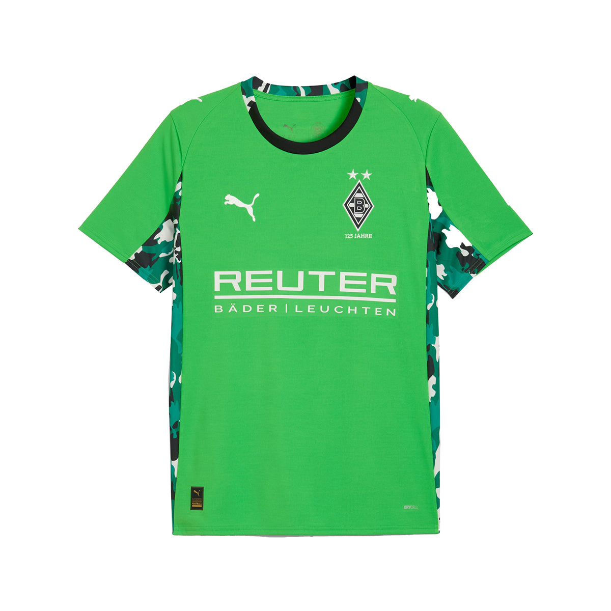 PUMA Borussia Mönchengladbach Auswärtstrikot 2025/26 green/white