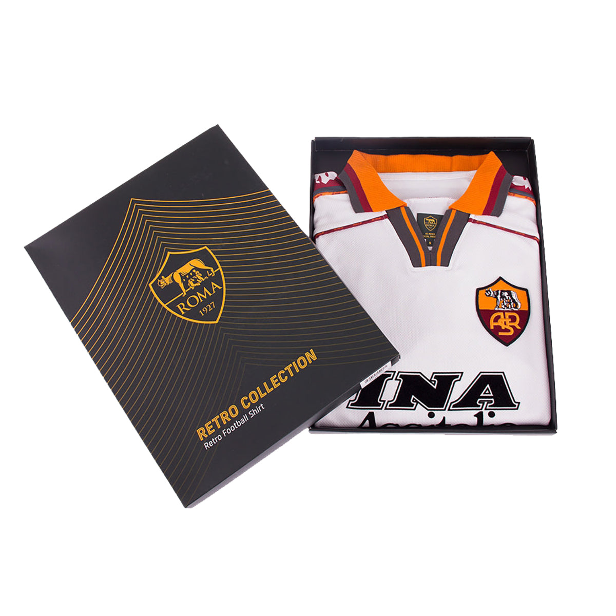 COPA Retro Trikot AS Rom Auswärtstrikot 1998/99 white