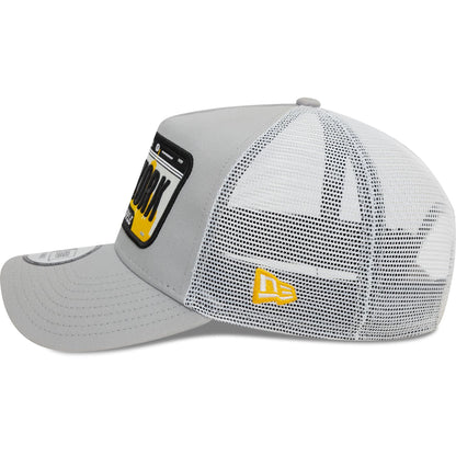 New Era 9FORTY A-Frame Trucker Cap New York Patch grey