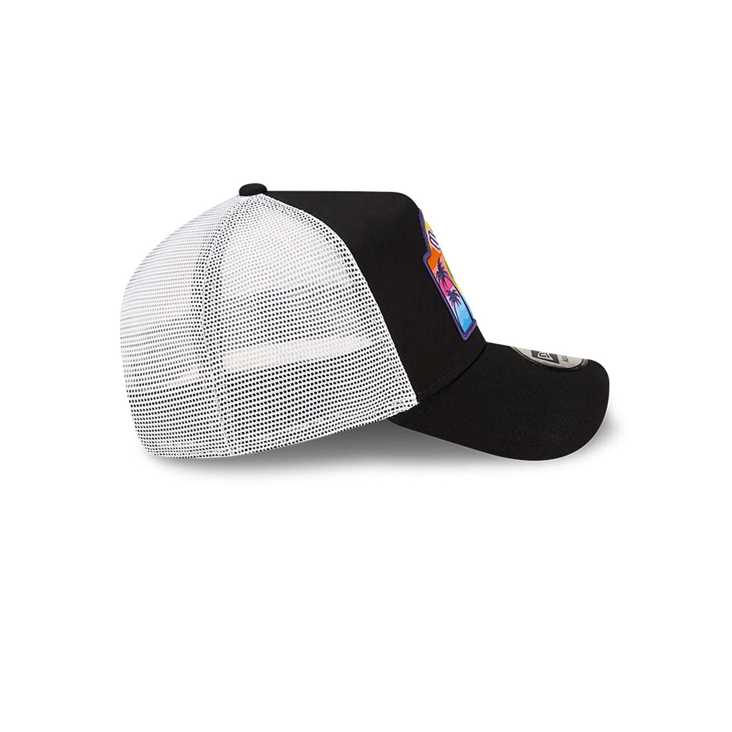 New Era 9FORTY A-Frame Trucker Cap Miami Patch black