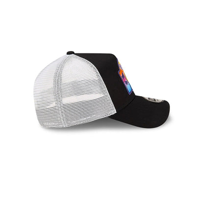 New Era 9FORTY A-Frame Trucker Cap Miami Patch black