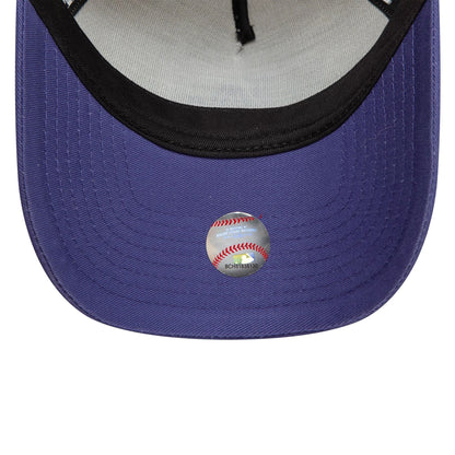 New Era 9FORTY A-Frame Cap LA Dodgers World Series Patch cream