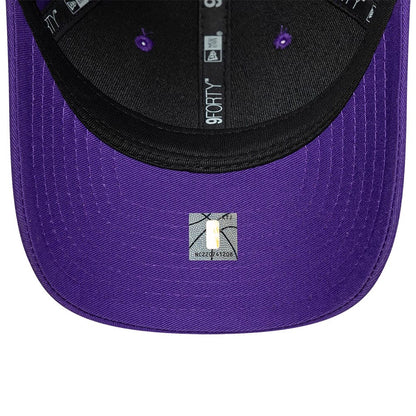 New Era 9FORTY Cap NBA Los Angeles Lakers Side Script purple