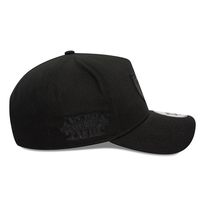 New Era 9FORTY E-Frame Trucker Cap Las Vegas Raiders Monochrome black/black