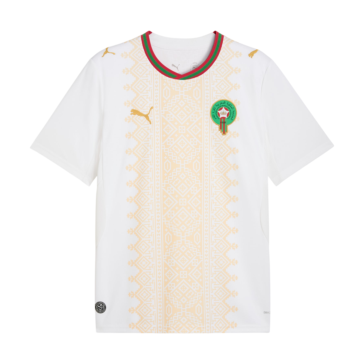 PUMA Marokko Herren Auswärtstrikot 2026 white/gold