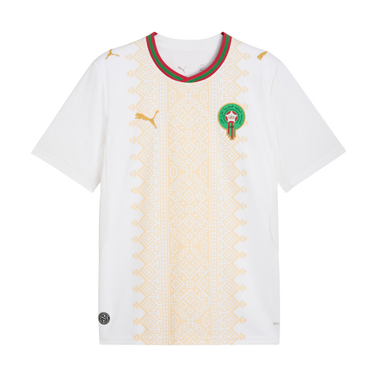PUMA Marokko Herren Auswärtstrikot 2026 white/gold