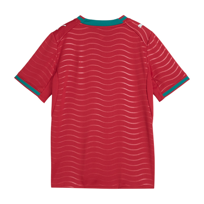 PUMA Portugal Kids Heimtrikot 2026 club red/green lagoon