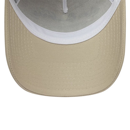 New Era 9FORTY Trucker Cap Fishing light beige/white