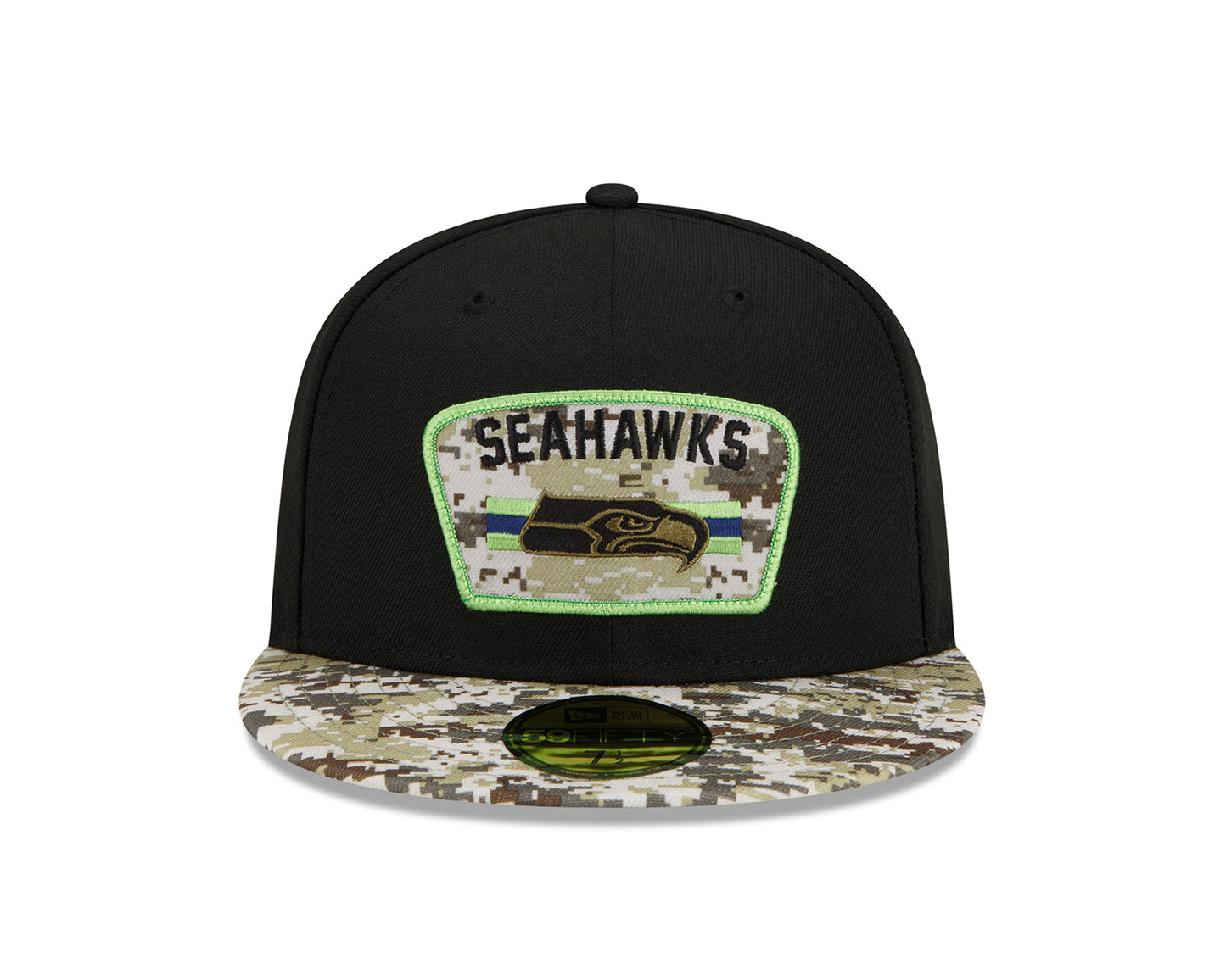 New Era 59FIFTY Cap Salute To Service 5950 Seattle Seahawks black