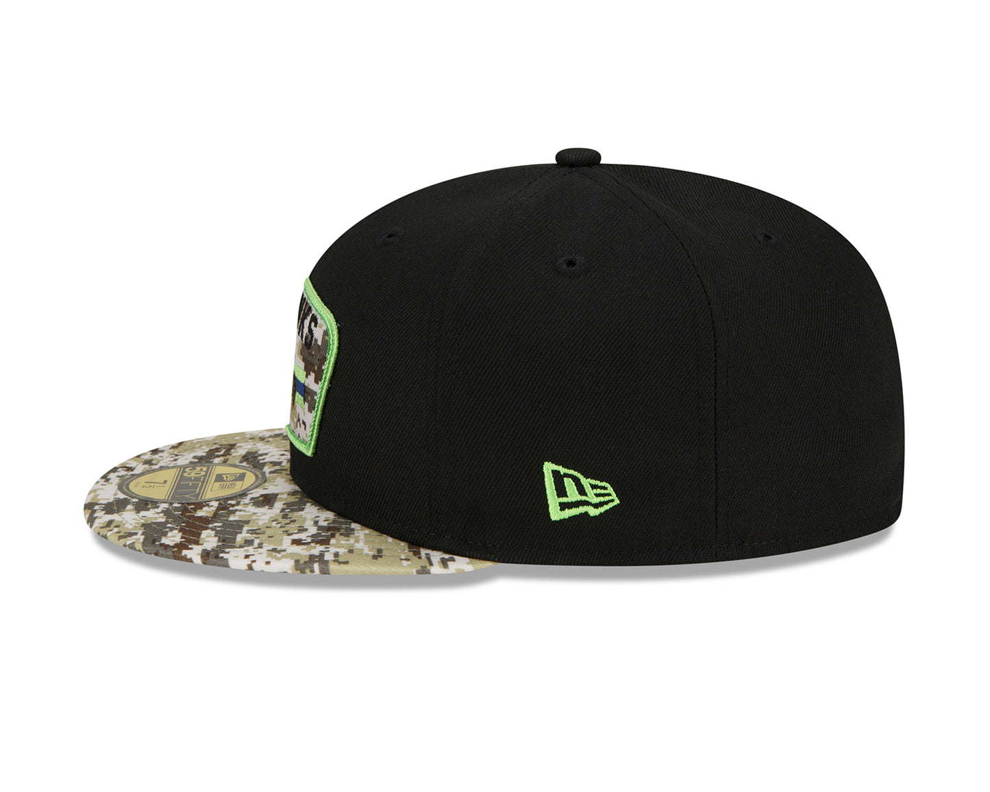 New Era 59FIFTY Cap Salute To Service 5950 Seattle Seahawks black