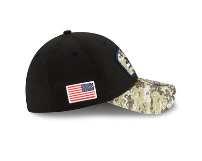 New Era 39THIRTY Cap Salute To Service 3930 Tennesse Titans black