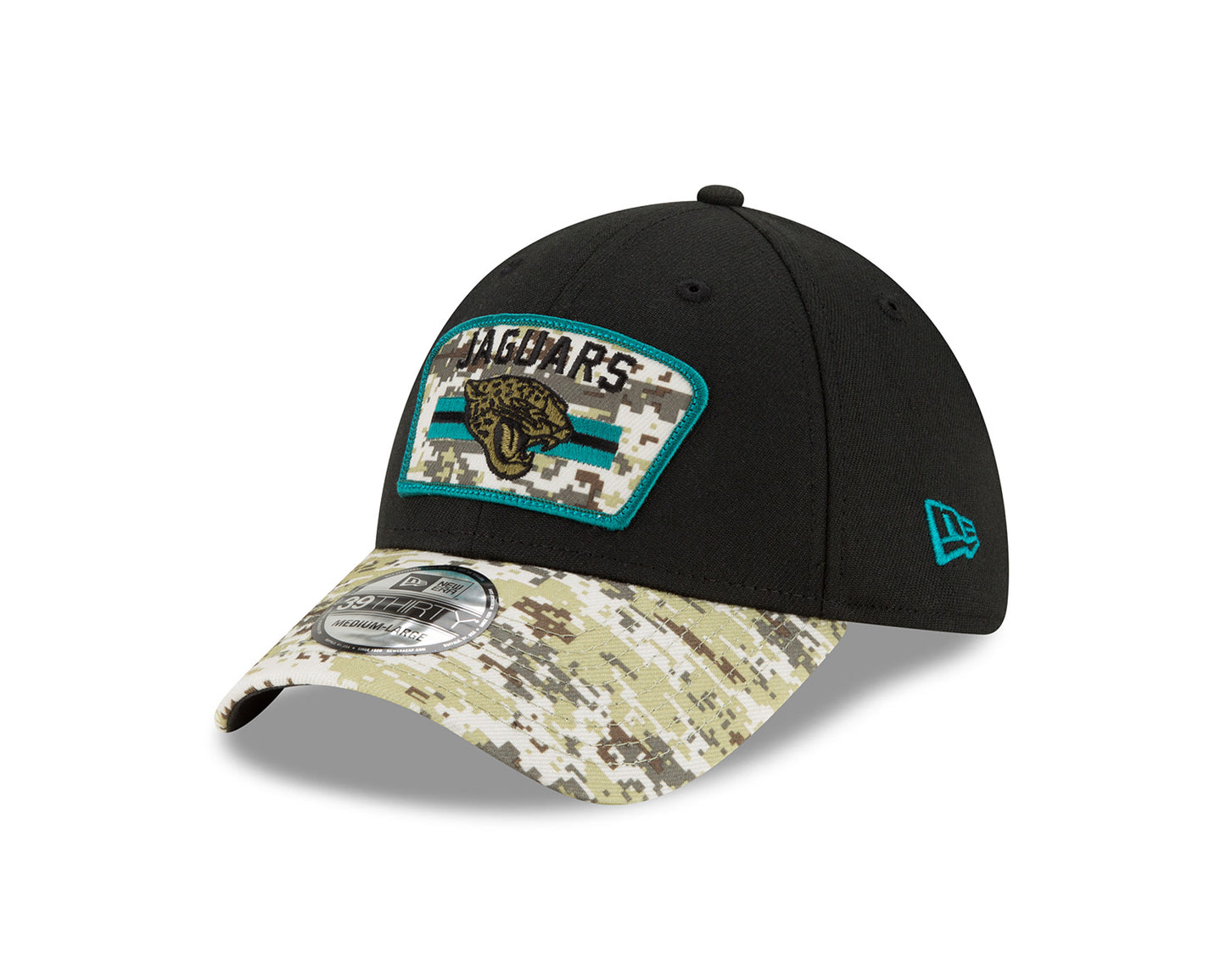 New Era 39THIRTY Cap Salute To Service 3930 Jacksonville Jaguars black