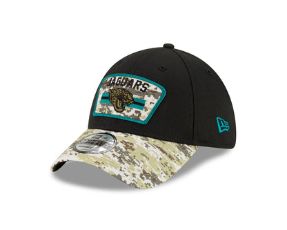 New Era 39THIRTY Cap Salute To Service 3930 Jacksonville Jaguars black