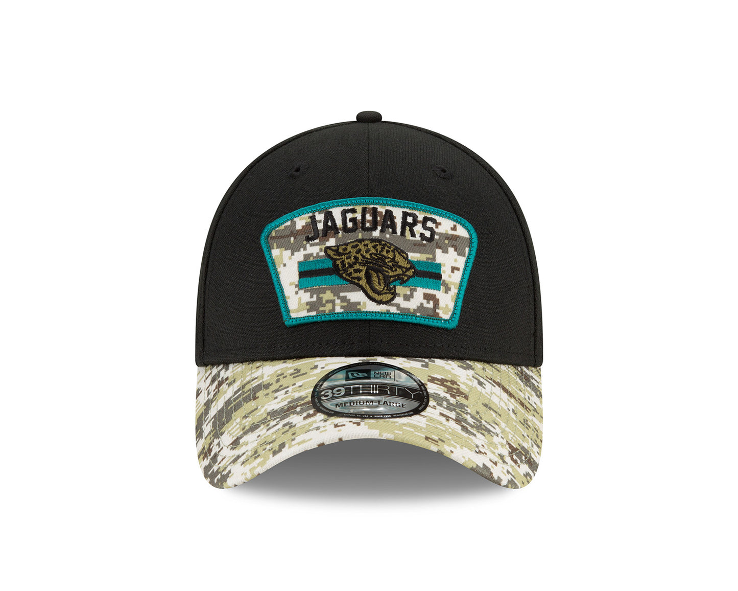 New Era 39THIRTY Cap Salute To Service 3930 Jacksonville Jaguars black