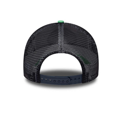 New Era 9FORTY Trucker Cap Location Icon light green/white/black