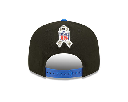New Era 9FIFTY Cap NFL22 Salute To Service Los Angeles Rams black