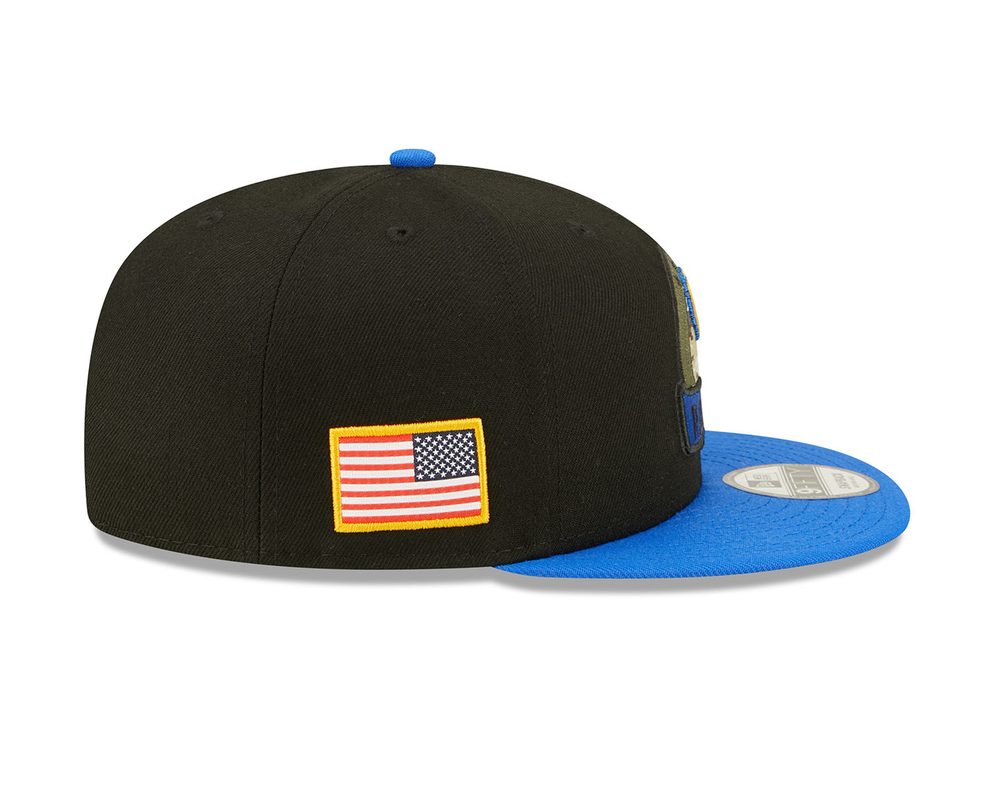 New Era 9FIFTY Cap NFL22 Salute To Service Los Angeles Rams black