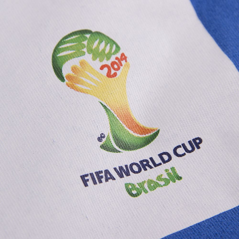 COPA T-Shirt Brasilien 2014 World Cup Poster blue