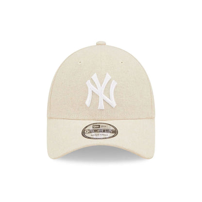 New Era 9FORTY Cap New York Yankees Linen beige