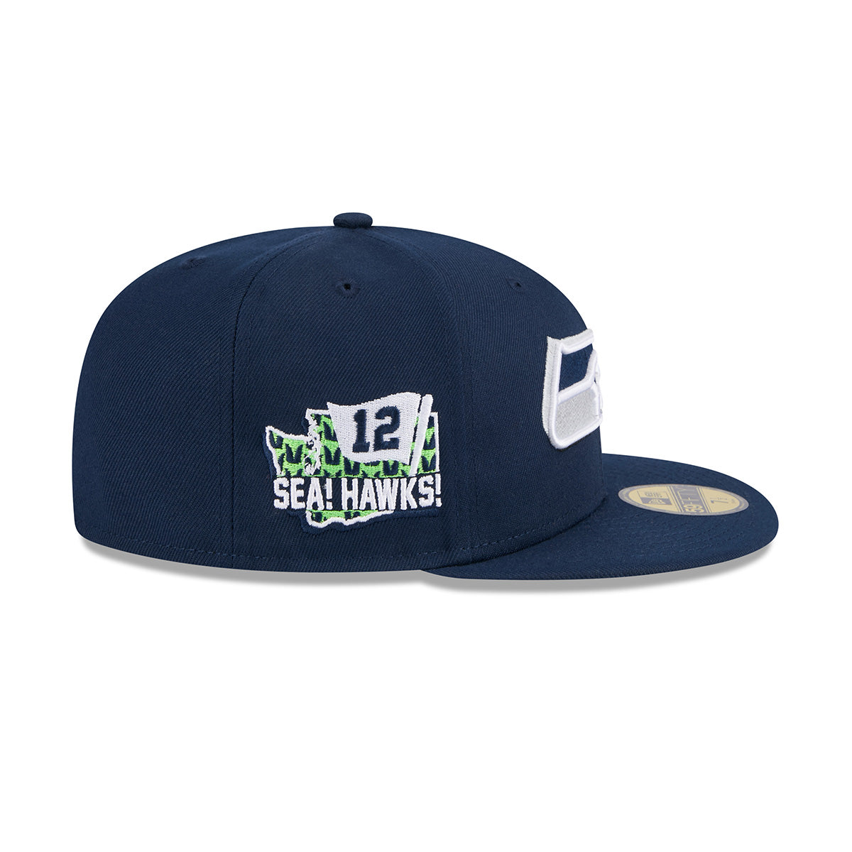 New Era 59FIFTY Cap Seattle Seahawks NFL24 Draft 5950 navy
