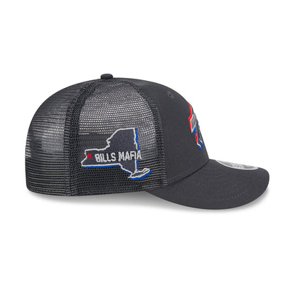 New Era 9FIFTY Snapback Cap Buffalo Bills NFL24 Draft LP950 grey