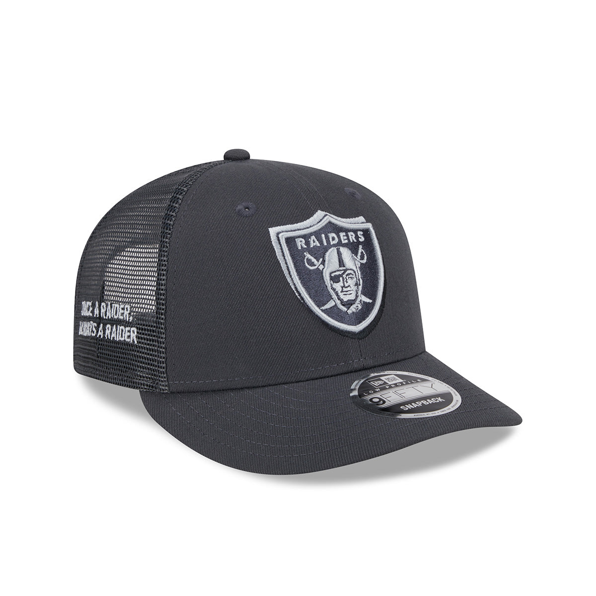 New Era 9FIFTY Snapback Cap Las Vegas Raiders NFL24 Draft LP950 grey