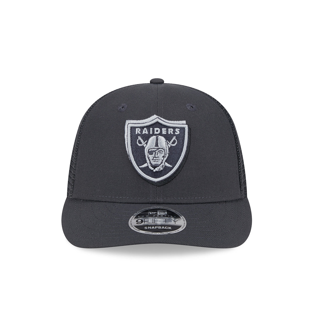 New Era 9FIFTY Snapback Cap Las Vegas Raiders NFL24 Draft LP950 grey