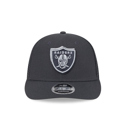 New Era 9FIFTY Snapback Cap Las Vegas Raiders NFL24 Draft LP950 grey
